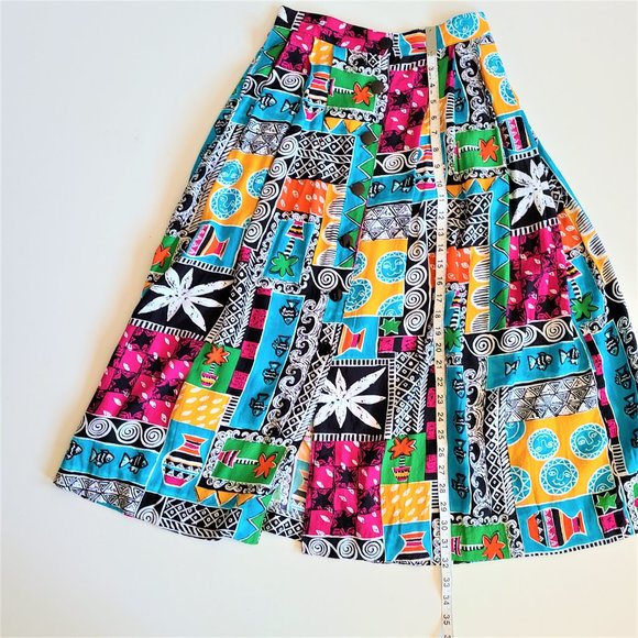 Eric Ryan Sport vintage button front high waisted skirt - Picture 13 of 14